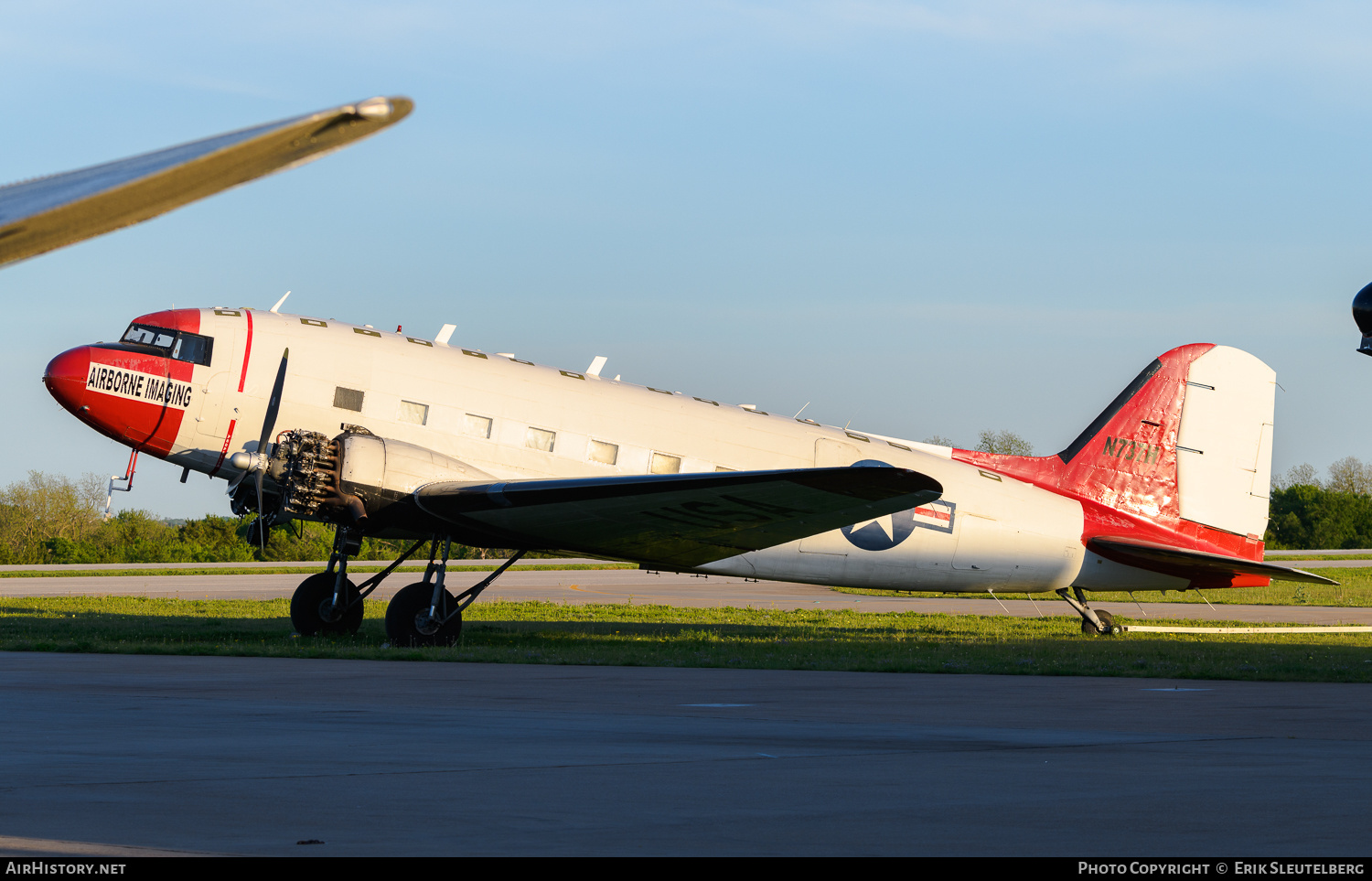 Aircraft Photo of N737H | Douglas DC-3(C) | Airborne Imaging | USA - Marines | AirHistory.net #715722