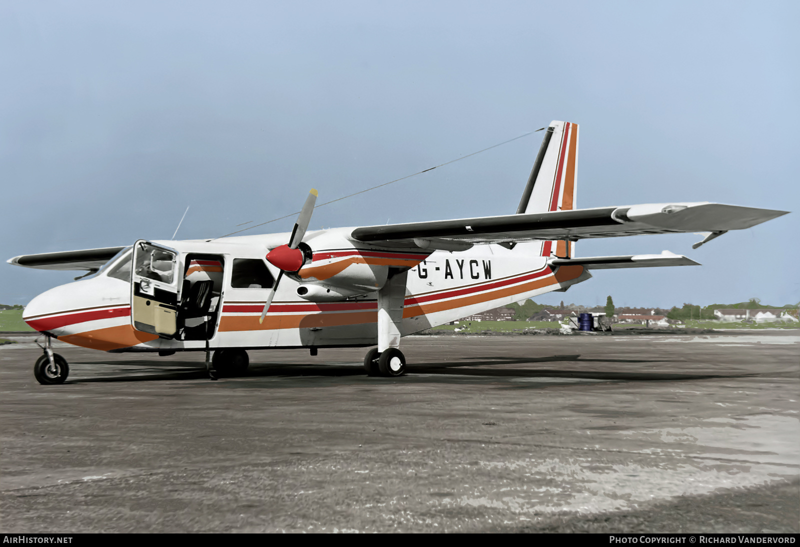 Aircraft Photo of G-AYCW | Britten-Norman BN-2A-6 Islander | Britten-Norman | AirHistory.net #715725