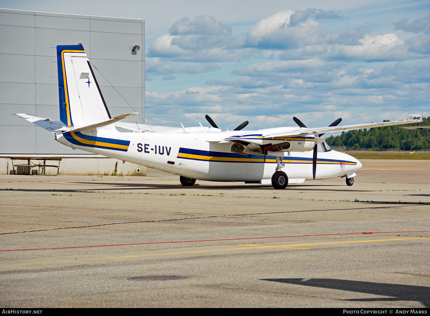 Aircraft Photo of SE-IUV | Rockwell 690C Jetprop 840 | AirHistory.net #715728