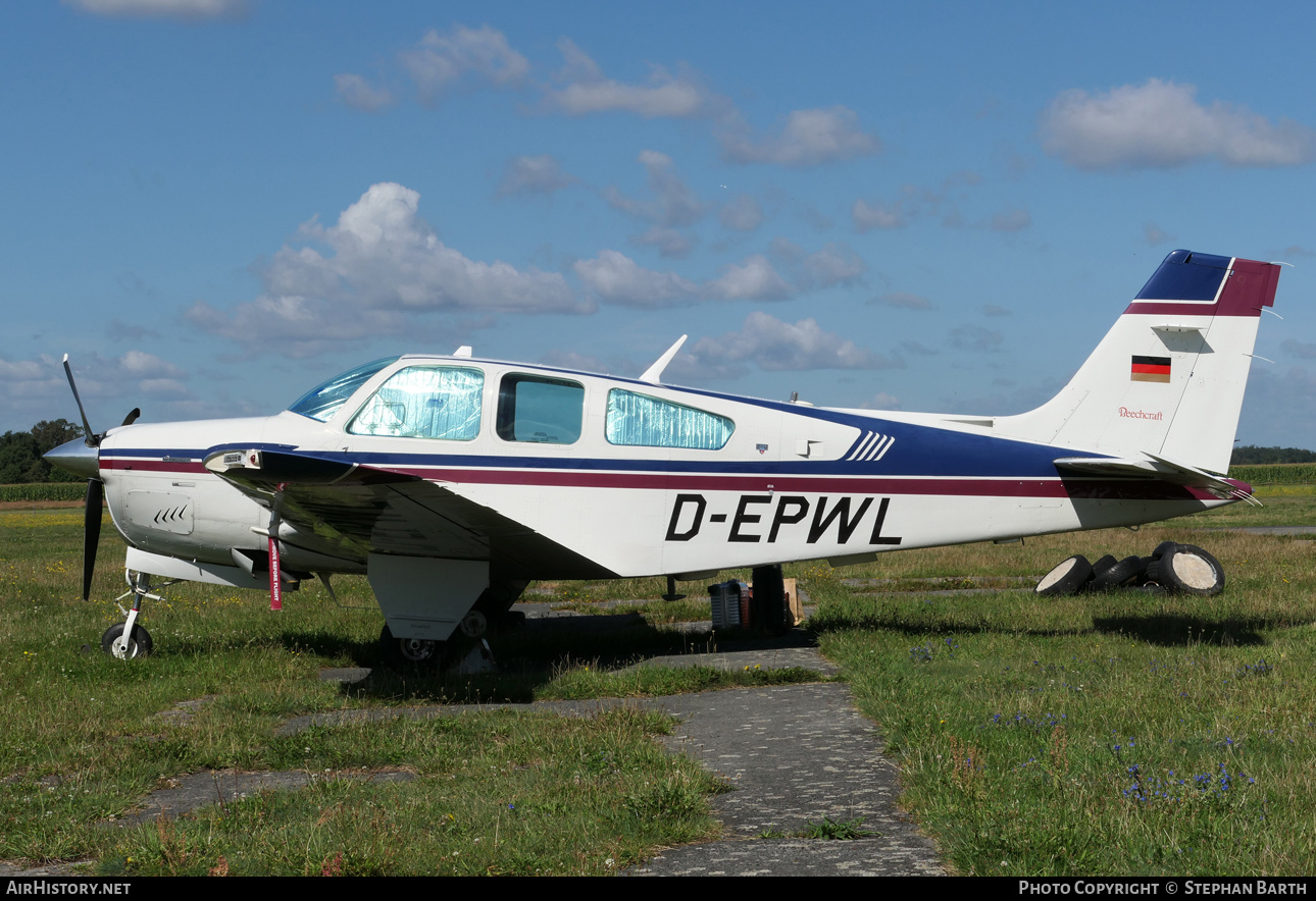 Aircraft Photo of D-EPWL | Beech F33A Bonanza | AirHistory.net #715738