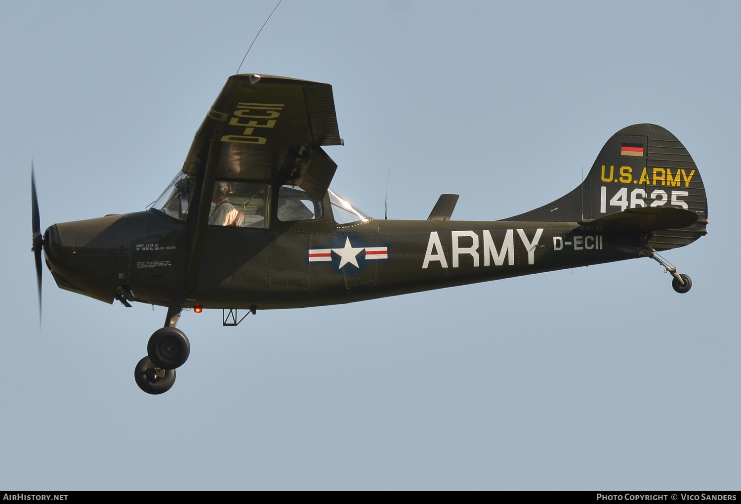 Aircraft Photo of D-ECII / 14625 | Cessna O-1A Bird Dog | USA - Army | AirHistory.net #715739