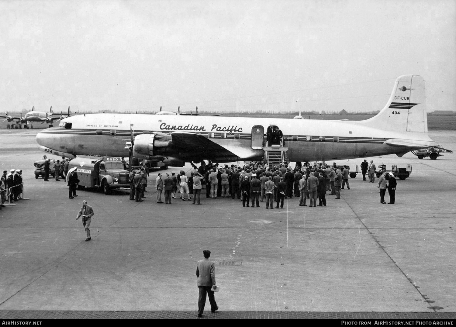Aircraft Photo of CF-CUR | Douglas DC-6B | Canadian Pacific Airlines | AirHistory.net #715746