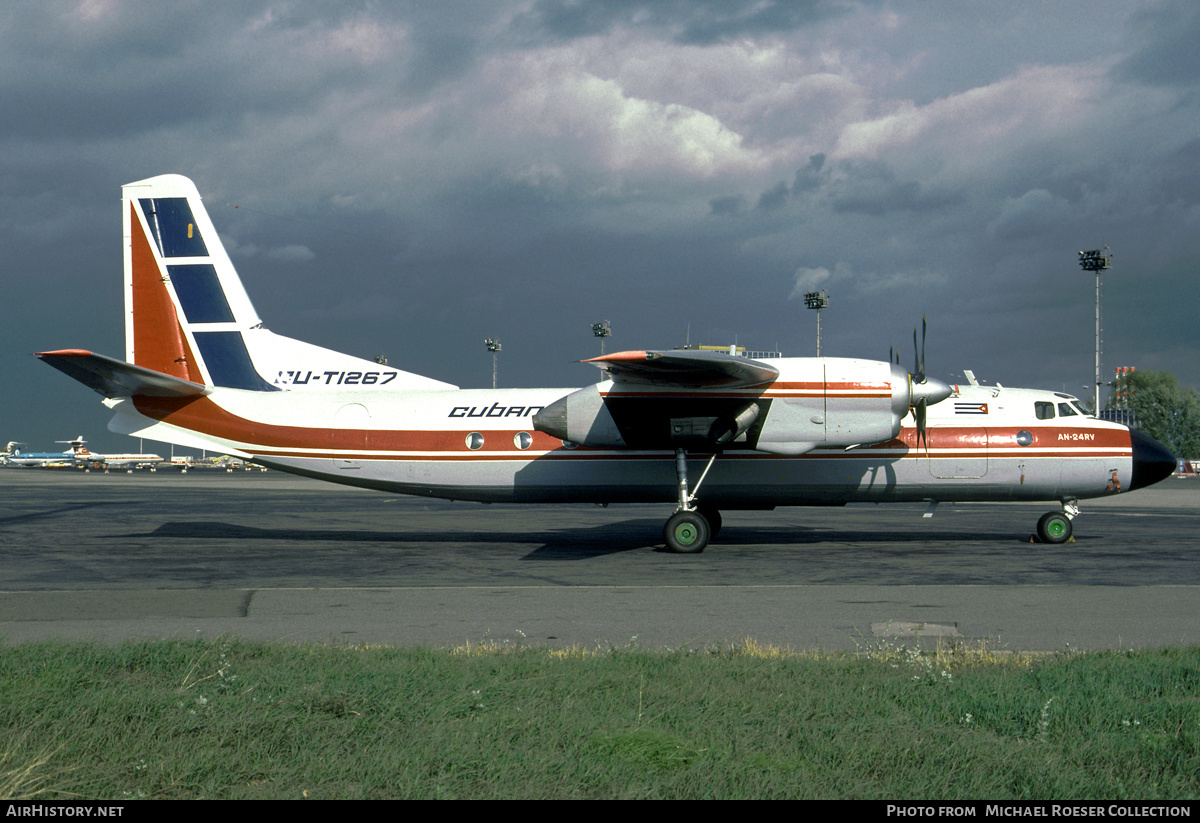 Aircraft Photo of CU-T1267 | Antonov An-24RV | Cubana | AirHistory.net #715769