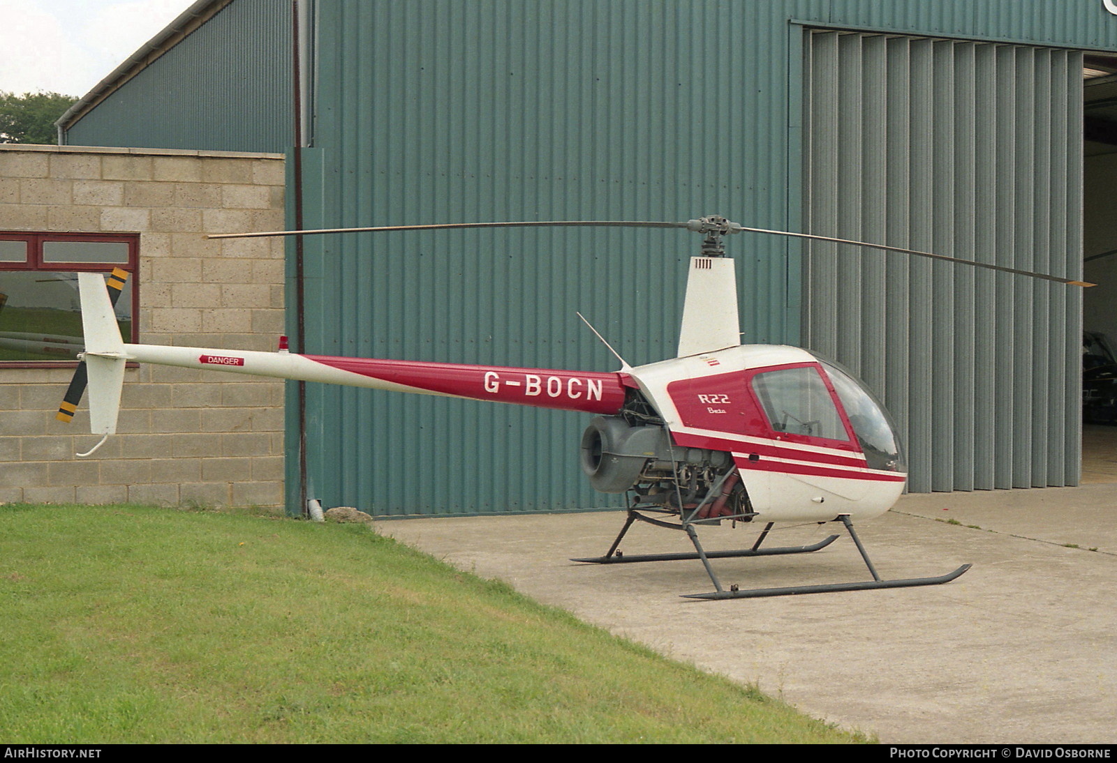 Aircraft Photo of G-BOCN | Robinson R-22 Beta | AirHistory.net #715770