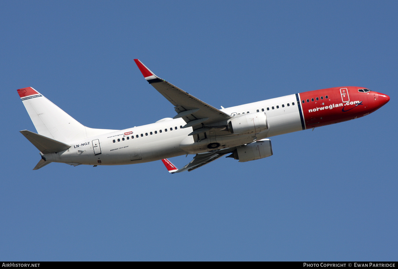 Aircraft Photo of LN-NGZ | Boeing 737-8JP | Norwegian | AirHistory.net #715806