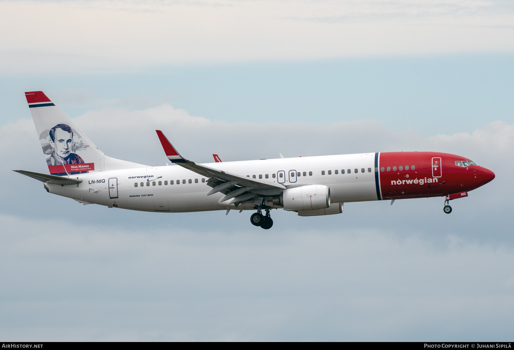 Aircraft Photo of LN-NIQ | Boeing 737-86N | Norwegian | AirHistory.net #715821