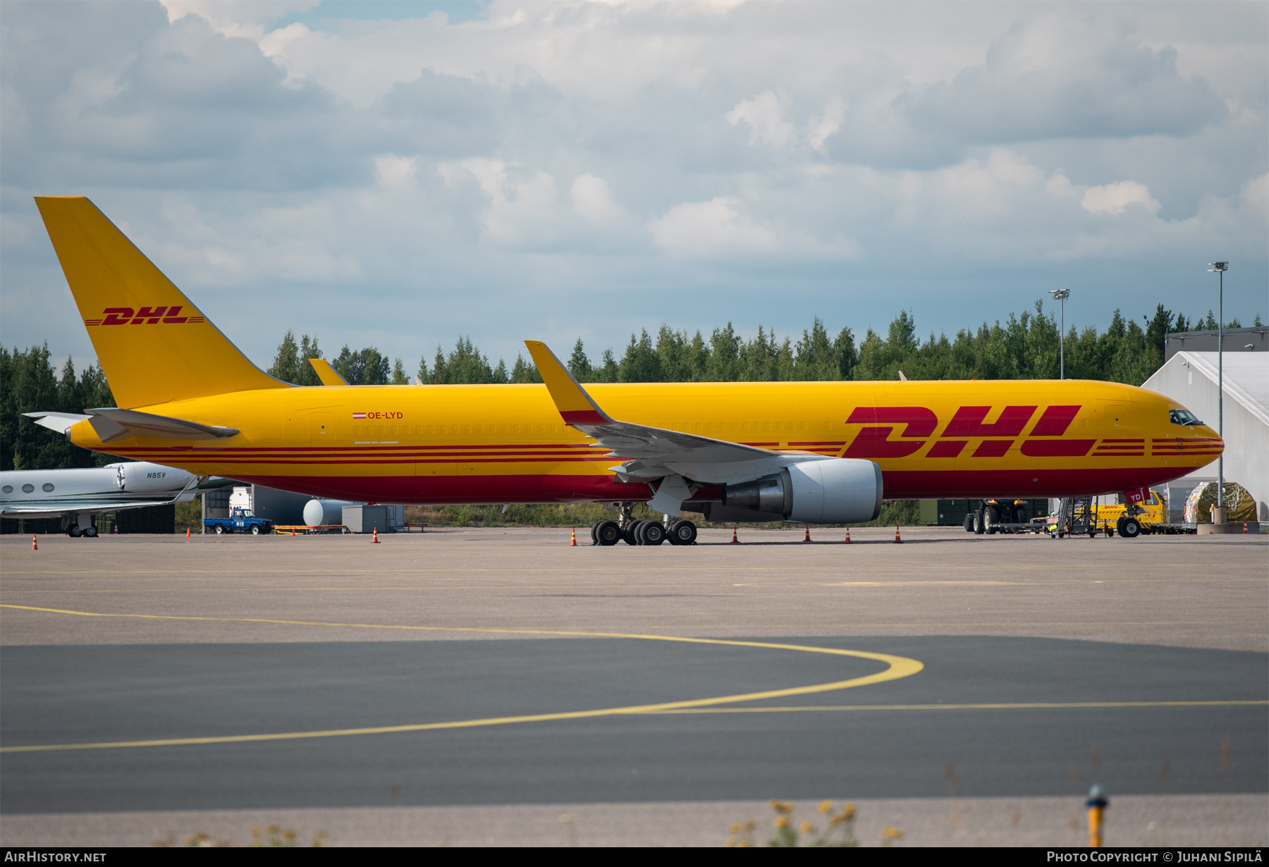 Aircraft Photo of OE-LYD | Boeing 767-304/ER(BDSF) | DHL International | AirHistory.net #715822