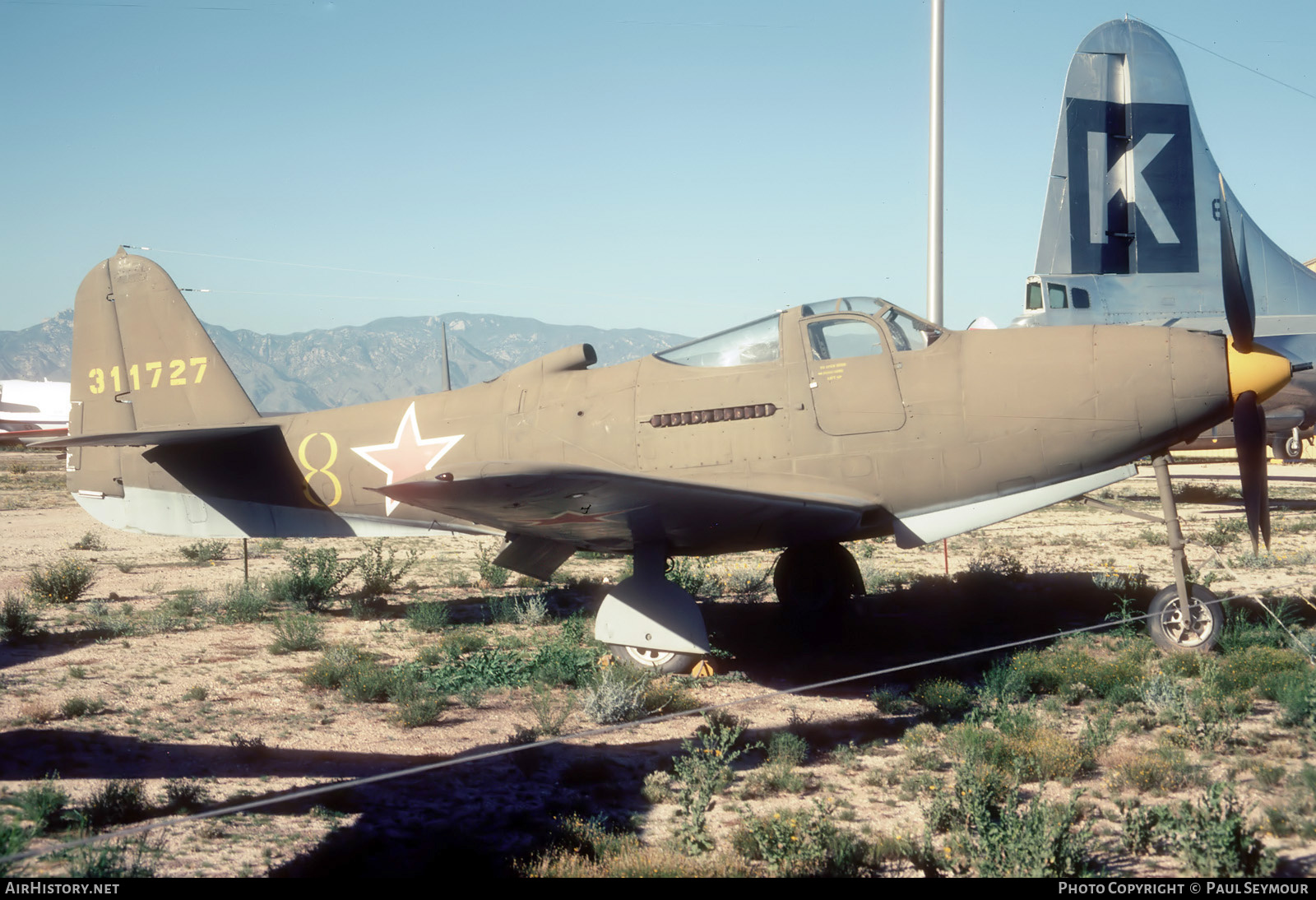 Aircraft Photo of 8 yellow / 311727 | Bell P-63E Kingcobra | Soviet Union - Air Force | AirHistory.net #715859
