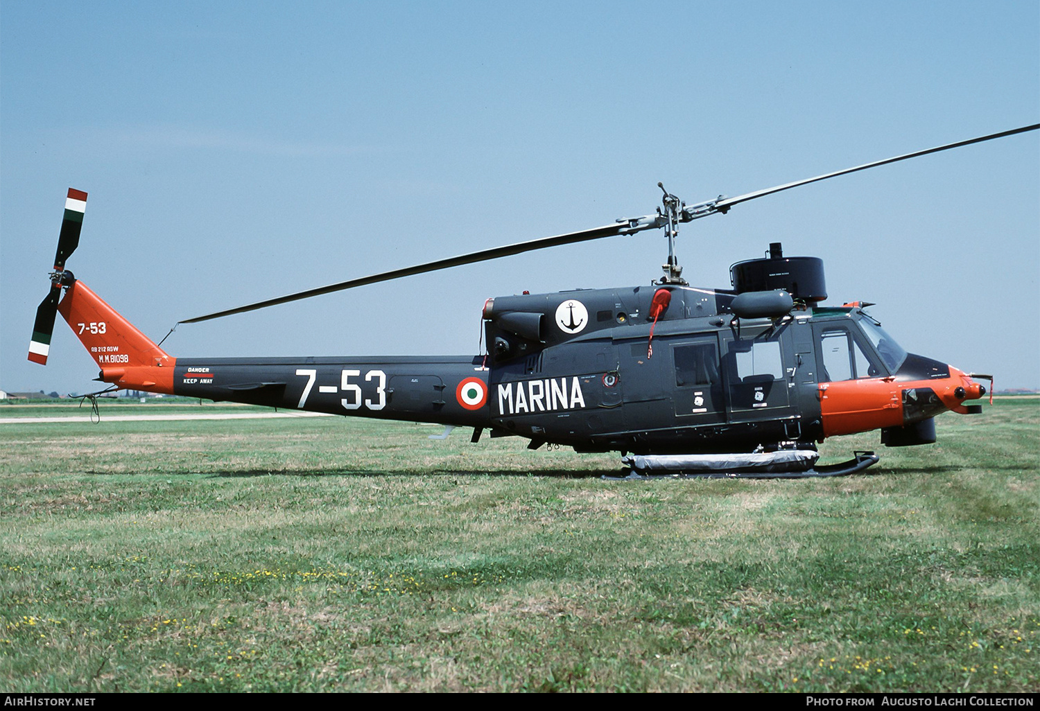 Aircraft Photo of MM81098 | Agusta AB-212EW | Italy - Navy | AirHistory.net #715888