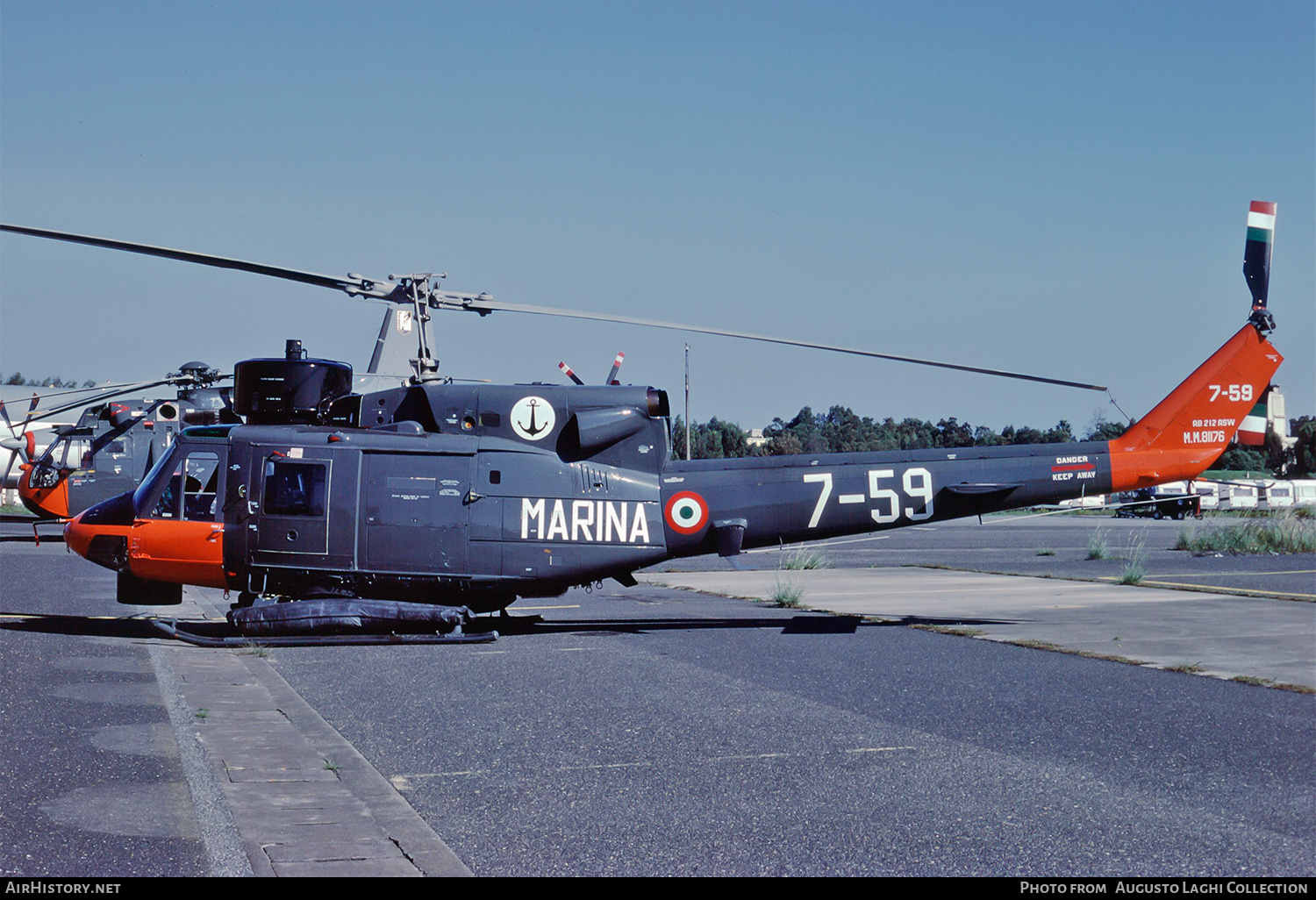 Aircraft Photo of MM81176 | Agusta AB-212ASW | Italy - Navy | AirHistory.net #715899