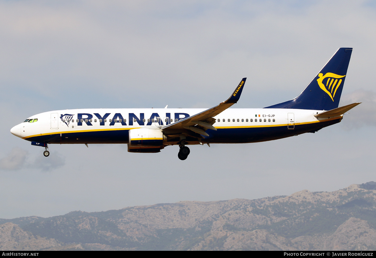 Aircraft Photo of EI-GJP | Boeing 737-800 | Ryanair | AirHistory.net #715900