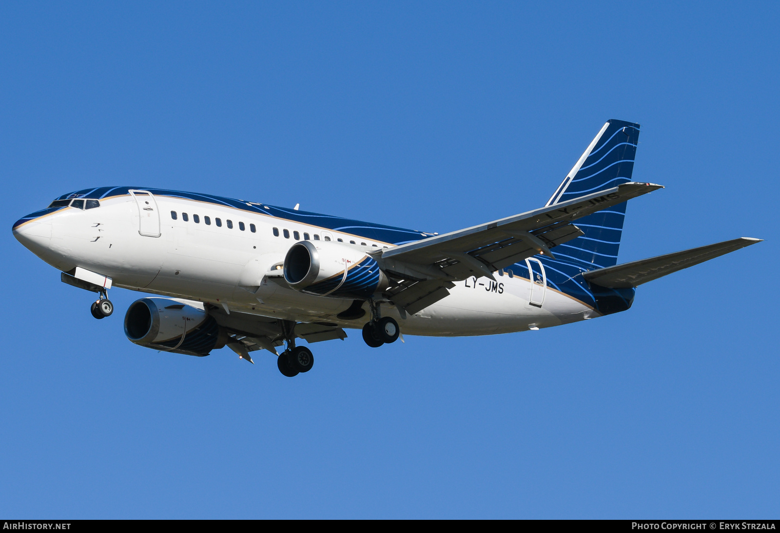 Aircraft Photo of LY-JMS | Boeing 737-522 | AirHistory.net #715901