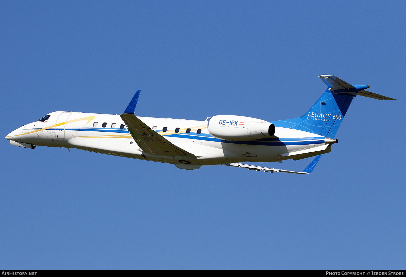 Aircraft Photo of OE-IRK | Embraer Legacy 600 (EMB-135BJ) | AirHistory.net #715913