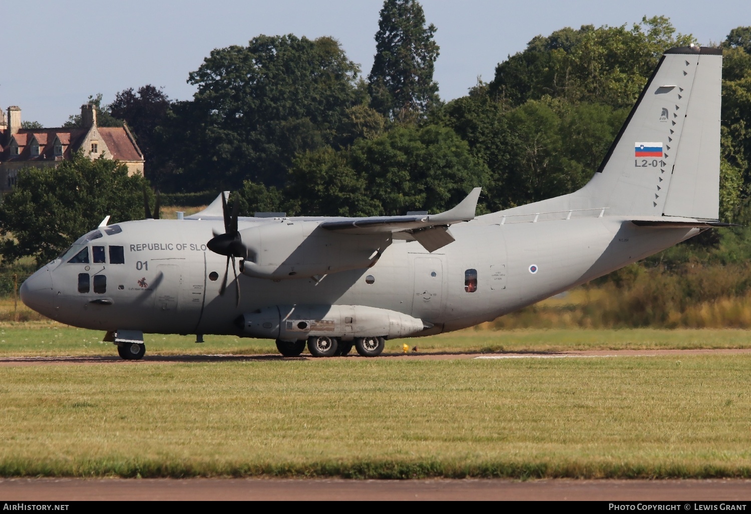 Aircraft Photo of L2-01 | Alenia C-27J Spartan | Slovenia - Air Force | AirHistory.net #715917