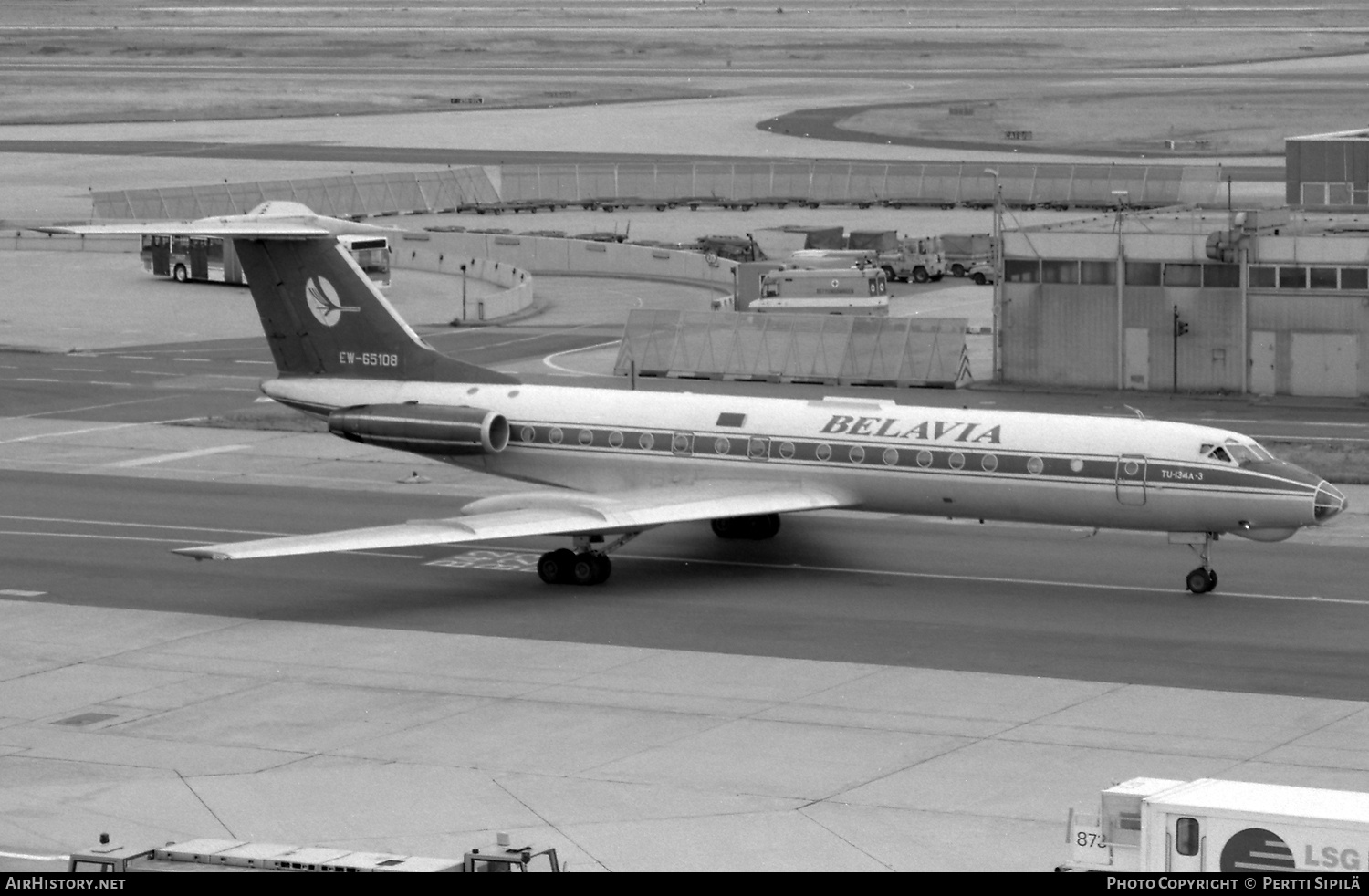 Aircraft Photo of EW-65108 | Tupolev Tu-134A-3 | Belavia | AirHistory.net #715925