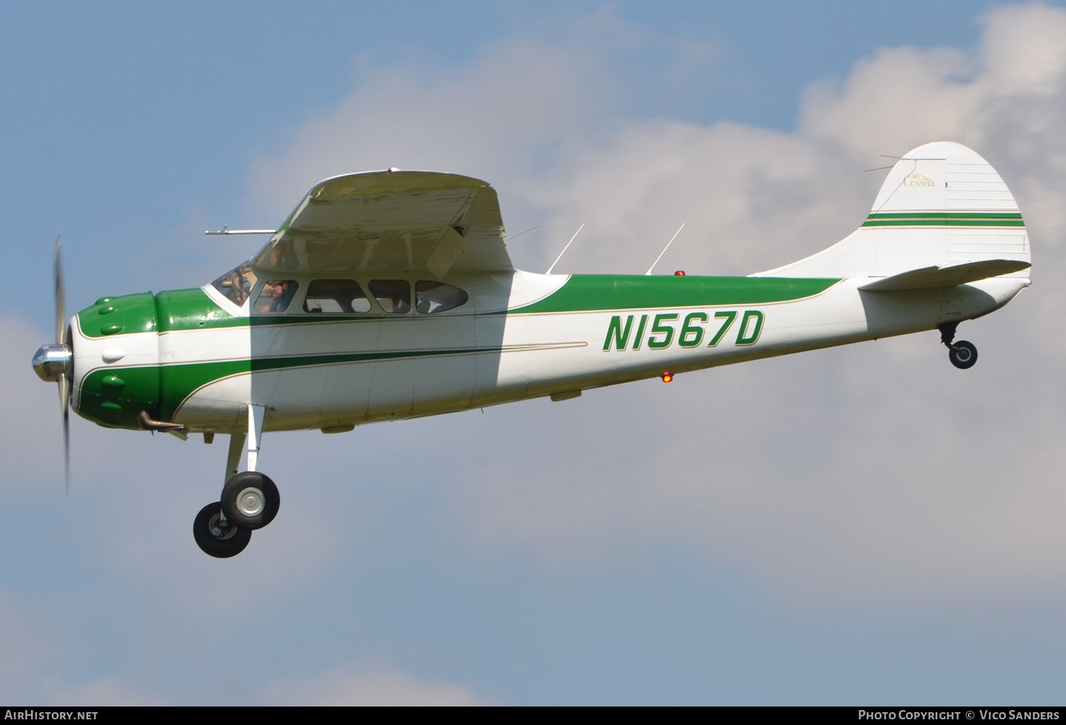 Aircraft Photo of N1567D | Cessna 195A | AirHistory.net #715955