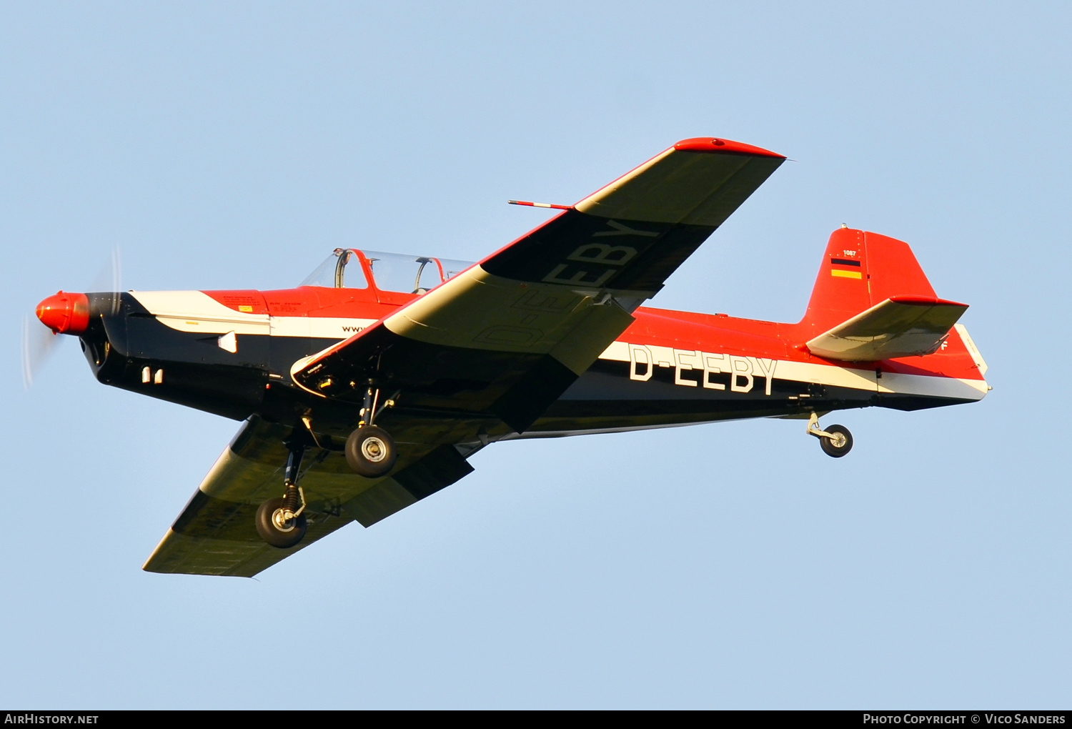 Aircraft Photo of D-EEBY | Zlin Z-526F Trener Master | AirHistory.net #715956