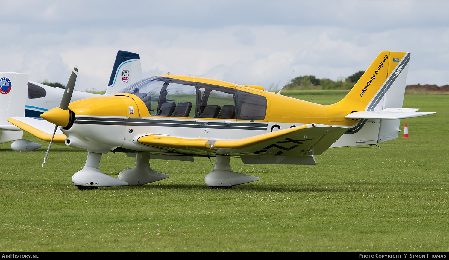 Aircraft Photo of G-CCZX | Robin DR-400-180 Regent | AirHistory.net #715961