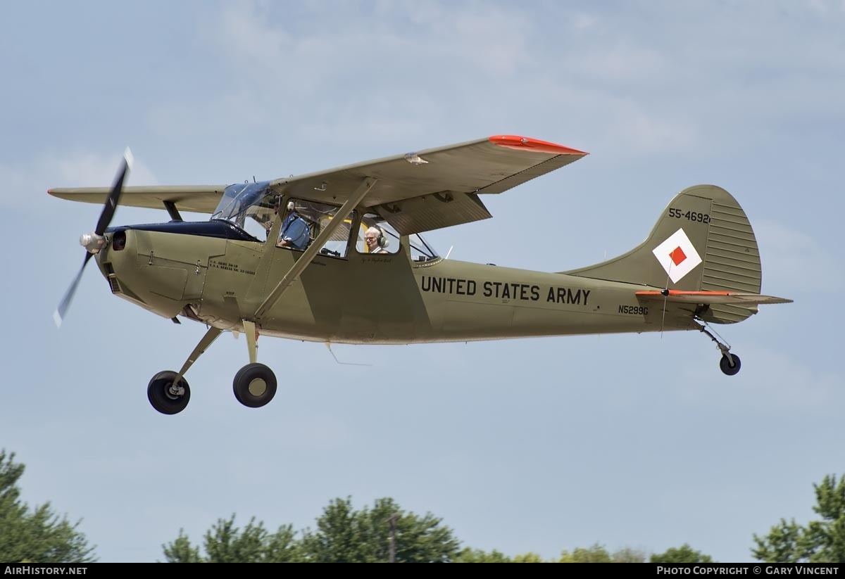 Aircraft Photo of N5299G / 55-4692 | Cessna 305A | USA - Army | AirHistory.net #715970