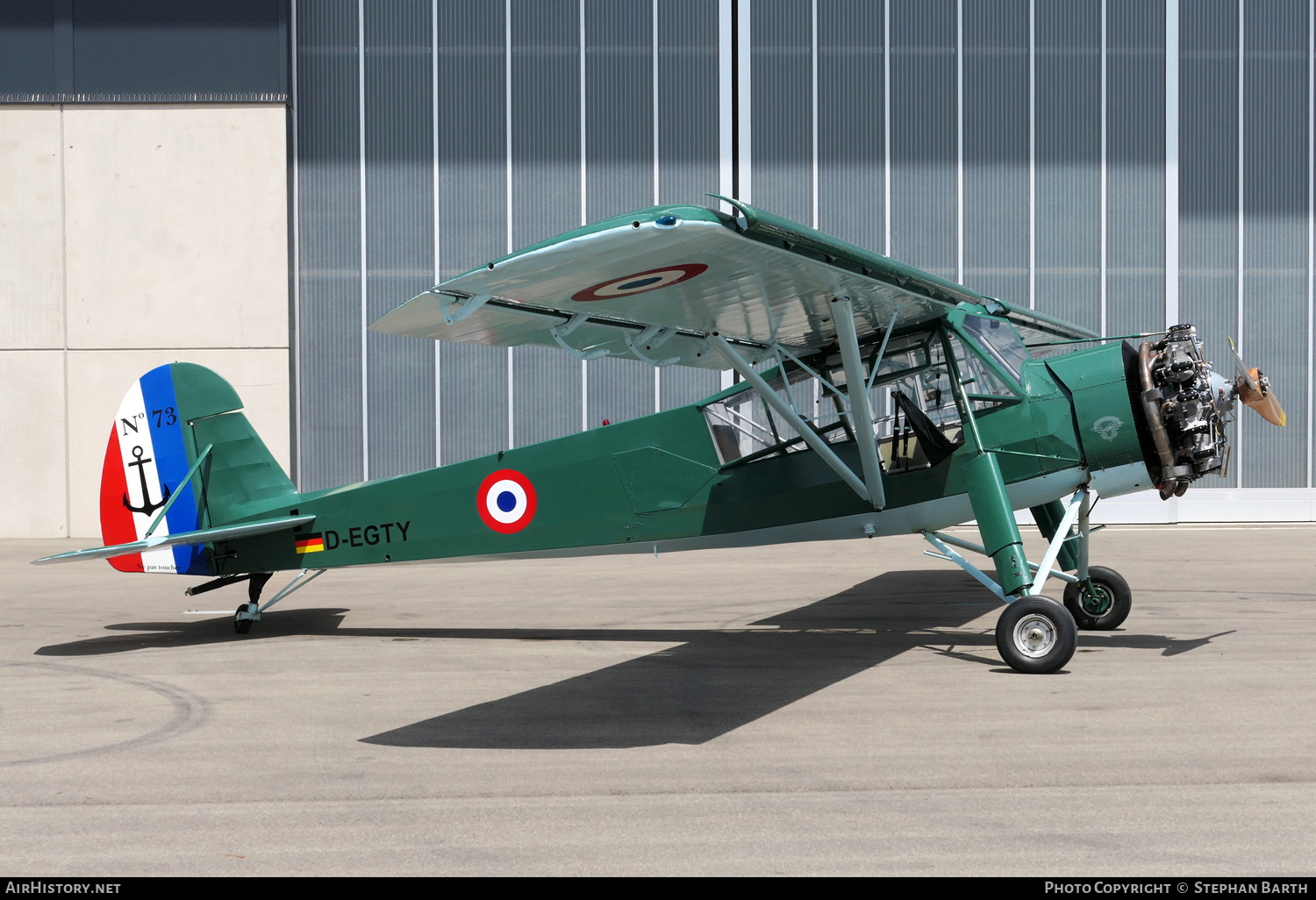 Aircraft Photo of D-EGTY / 73 | Morane-Saulnier MS.505 Criquet | France - Navy | AirHistory.net #715974