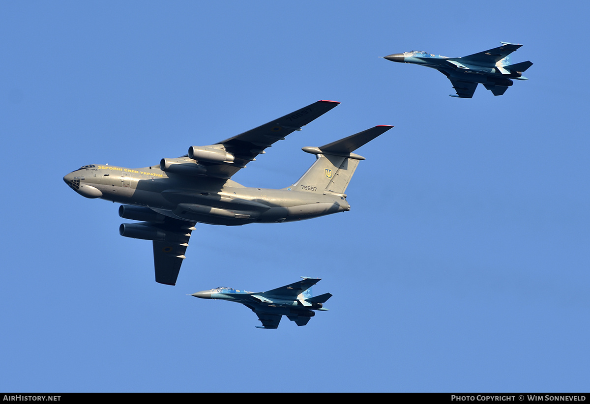 Aircraft Photo of 76697 | Ilyushin Il-76MD | Ukraine - Air Force | AirHistory.net #715980