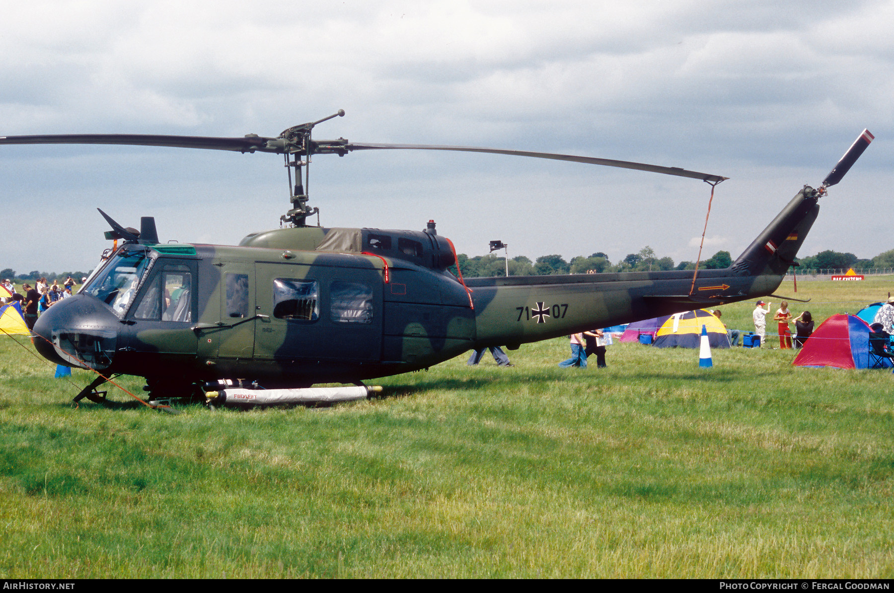 Aircraft Photo of 7107 | Bell UH-1D Iroquois | Germany - Air Force | AirHistory.net #715987