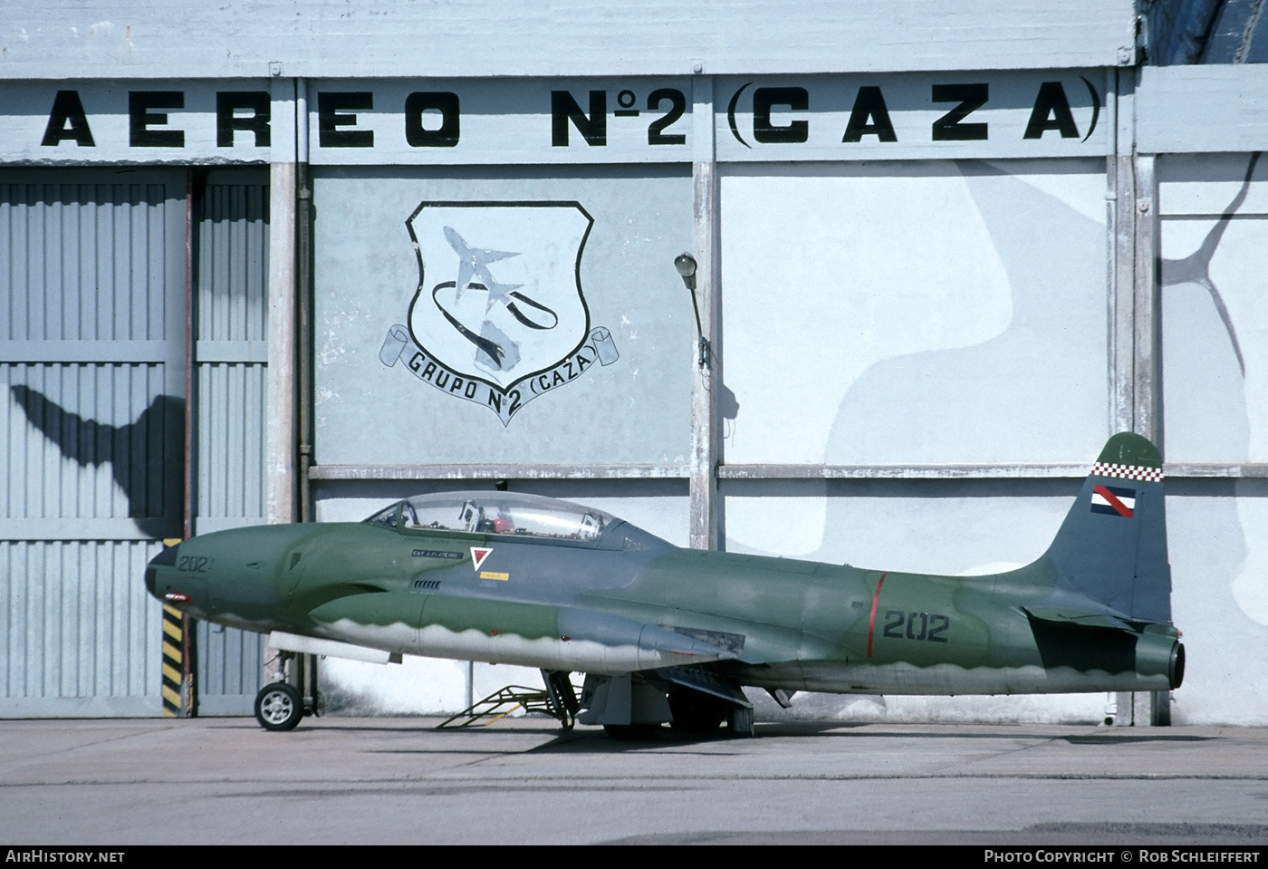 Aircraft Photo of 202 | Lockheed AT-33A | Uruguay - Air Force | AirHistory.net #716002