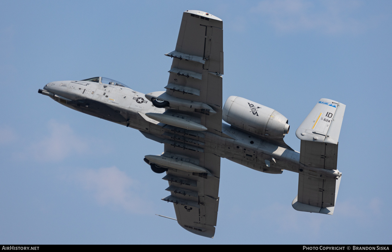 Aircraft Photo of 78-0624 / AF78-624 | Fairchild A-10A Thunderbolt II | USA - Air Force | AirHistory.net #716008