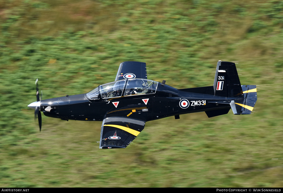 Aircraft Photo of ZM331 | Textron T-6C Texan T1 | UK - Air Force | AirHistory.net #716023