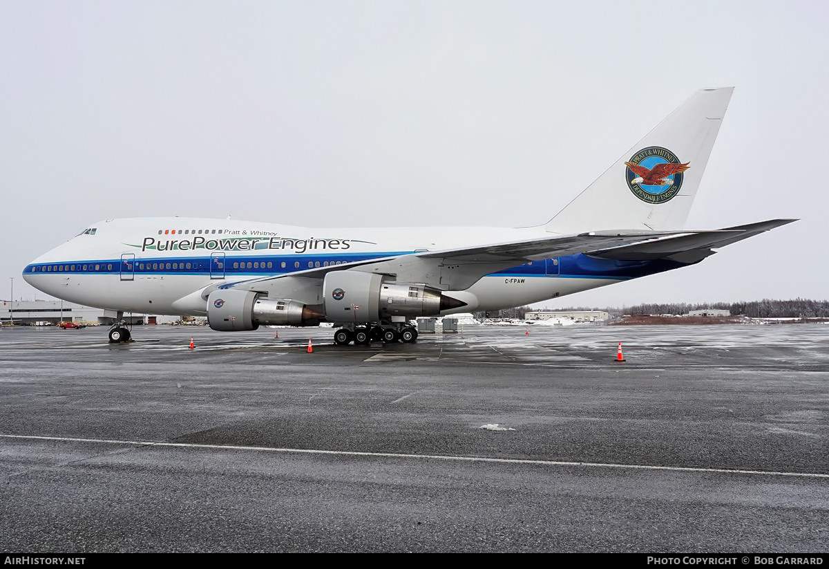 Aircraft Photo of C-FPAW | Boeing 747SP-J6 | Pratt & Whitney Canada | AirHistory.net #716030