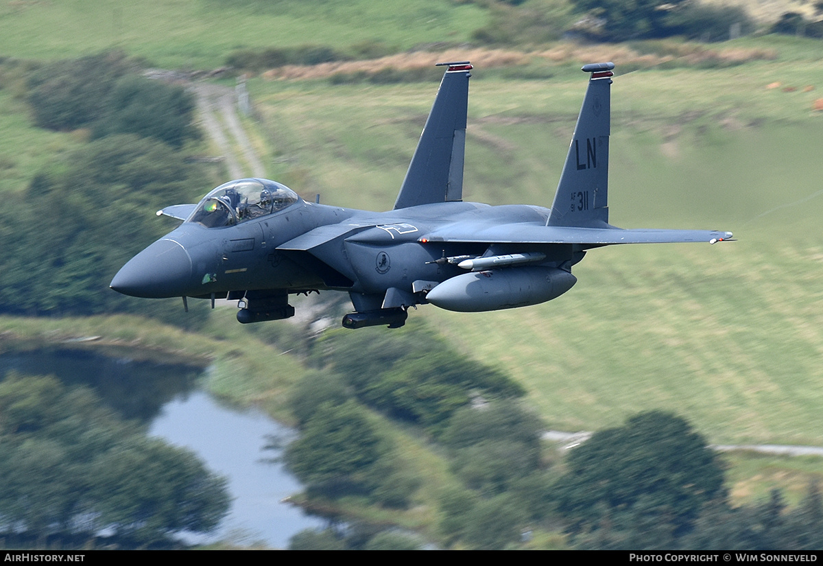 Aircraft Photo of 91-0311 / AF91-311 | McDonnell Douglas F-15E Strike Eagle | USA - Air Force | AirHistory.net #716034