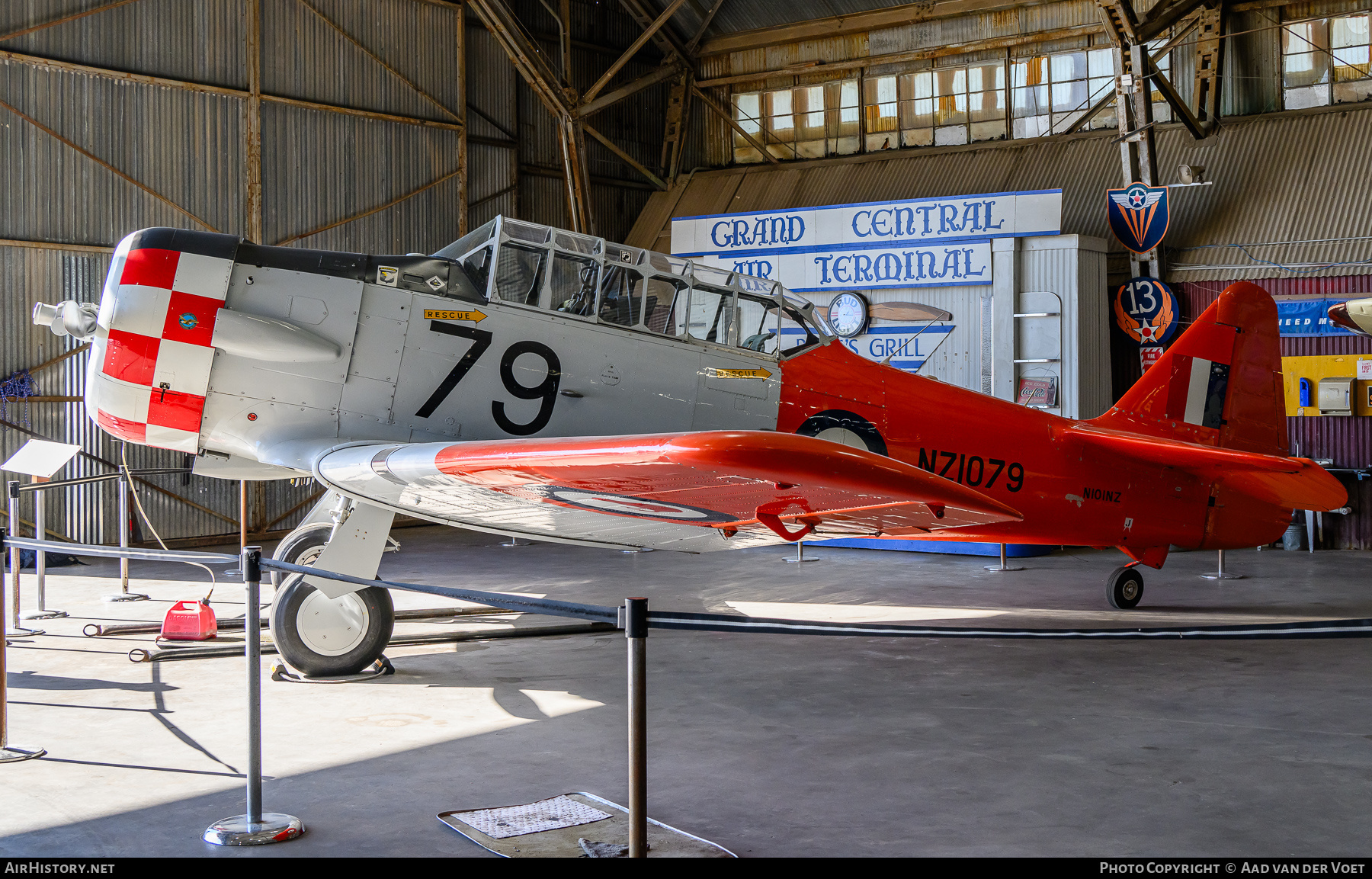 Aircraft Photo of N101NZ / NZ1079 | North American AT-6D Harvard III | New Zealand - Air Force | AirHistory.net #716041
