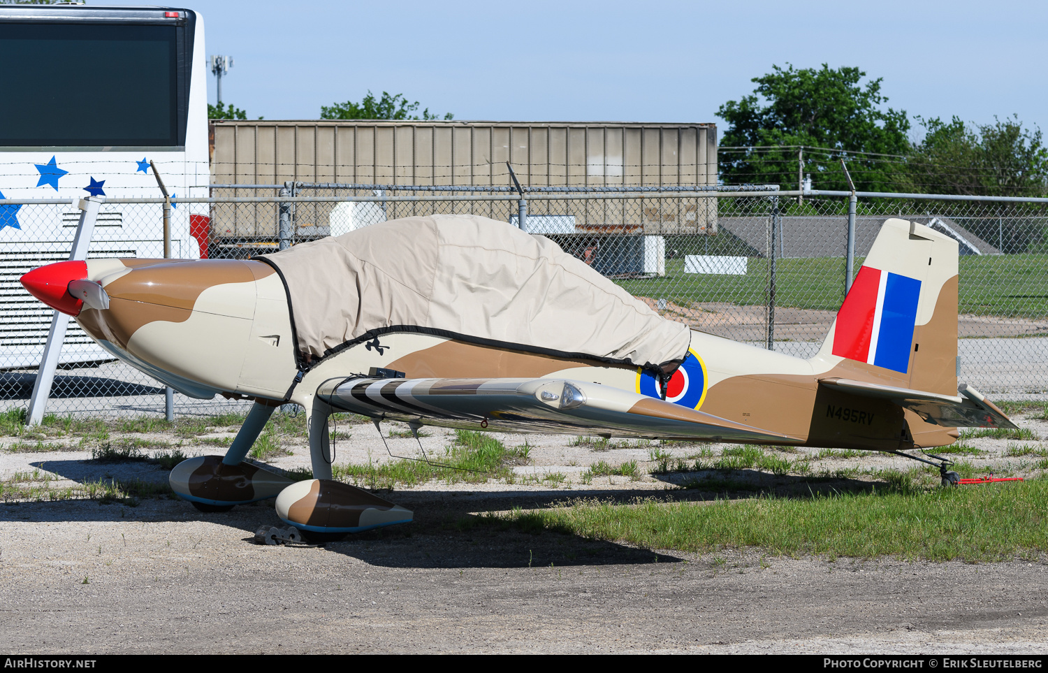 Aircraft Photo of N495RV | Van's RV-8 | UK - Air Force | AirHistory.net #716049