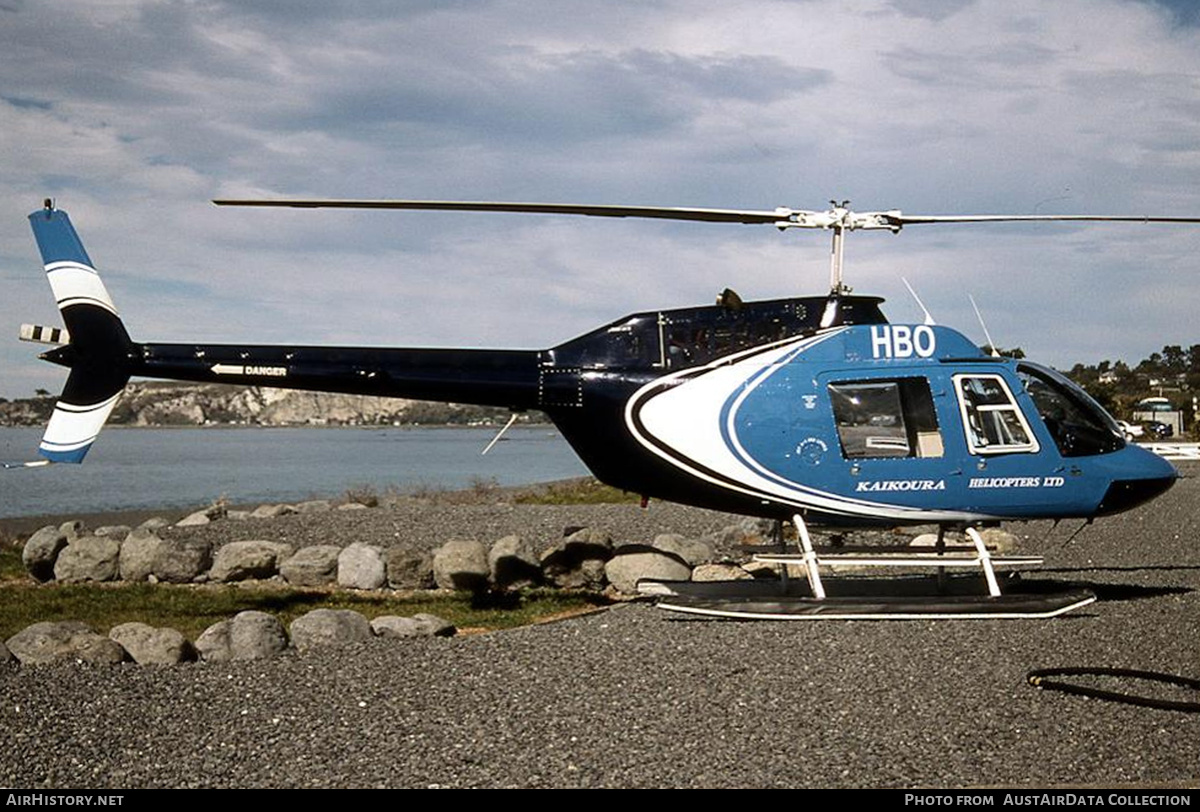 Aircraft Photo of ZK-HBO / HBO | Bell 206B-2 JetRanger II | Kaikoura Helicopters | AirHistory.net #716059