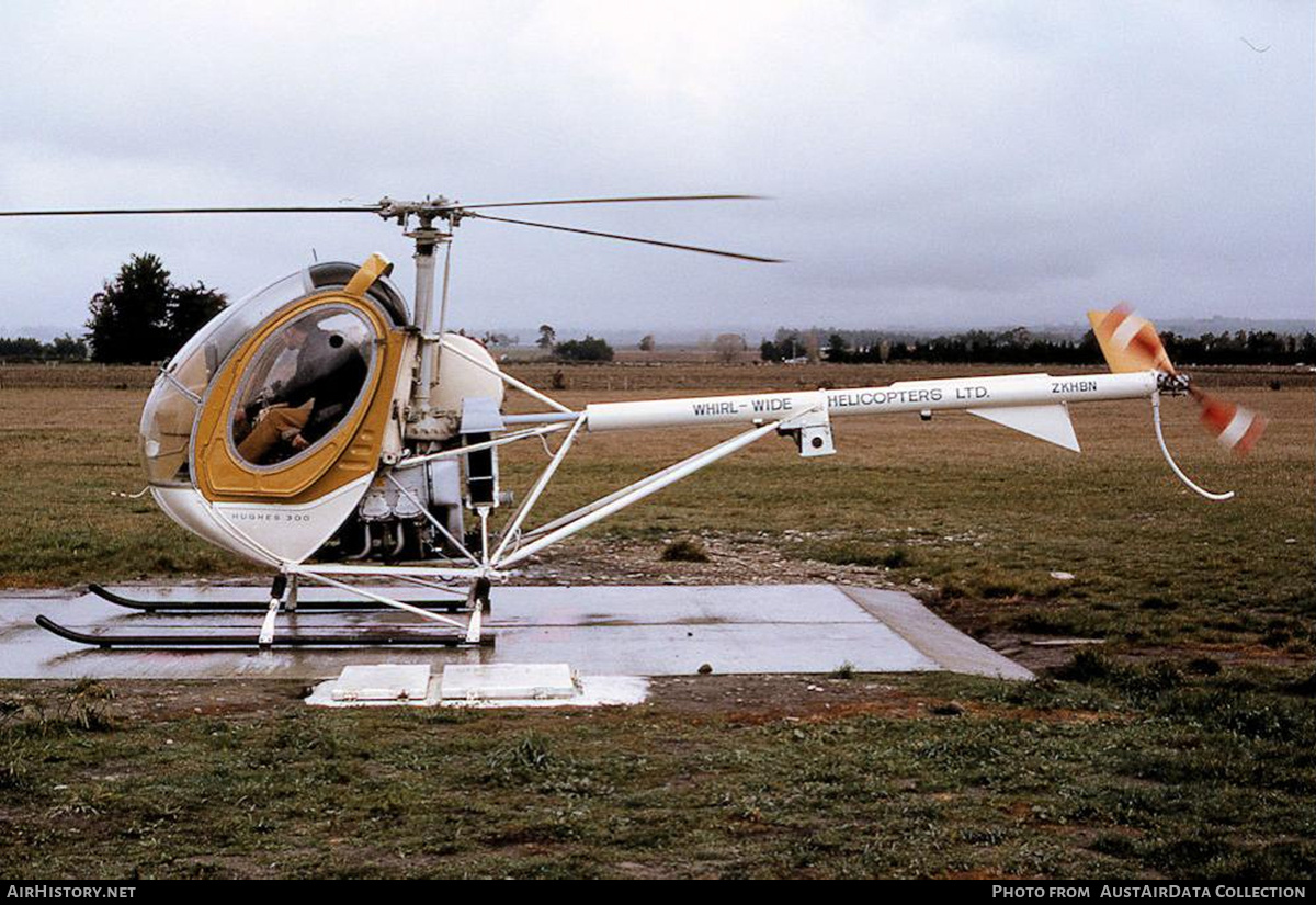 Aircraft Photo of ZK-HBN | Hughes 300 (269B) | Whirlwide Helicopters | AirHistory.net #716065