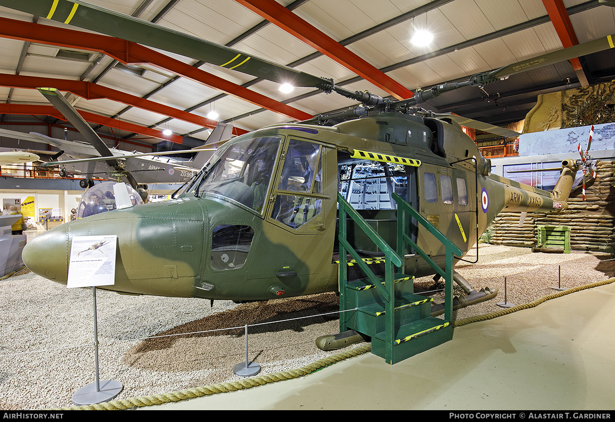 Aircraft Photo of XX153 | Westland WG-13 Lynx AH1 | UK - Army | AirHistory.net #716069