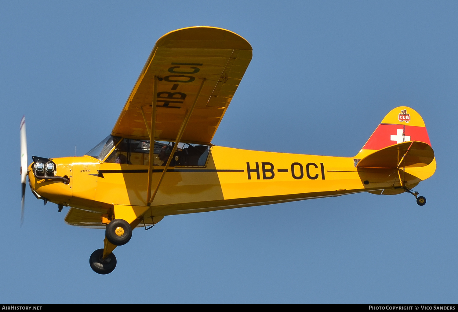 Aircraft Photo of HB-OCI | Piper J-3C-65 Cub | AirHistory.net #716071