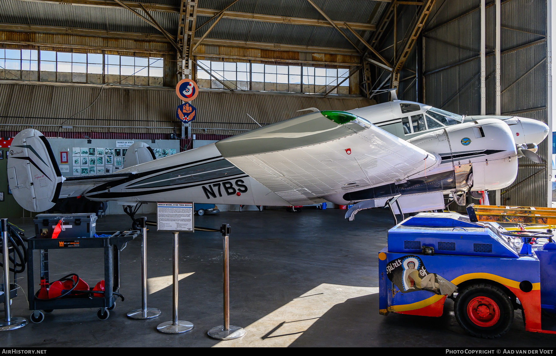 Aircraft Photo of N7BS | Beech E18S | AirHistory.net #716087