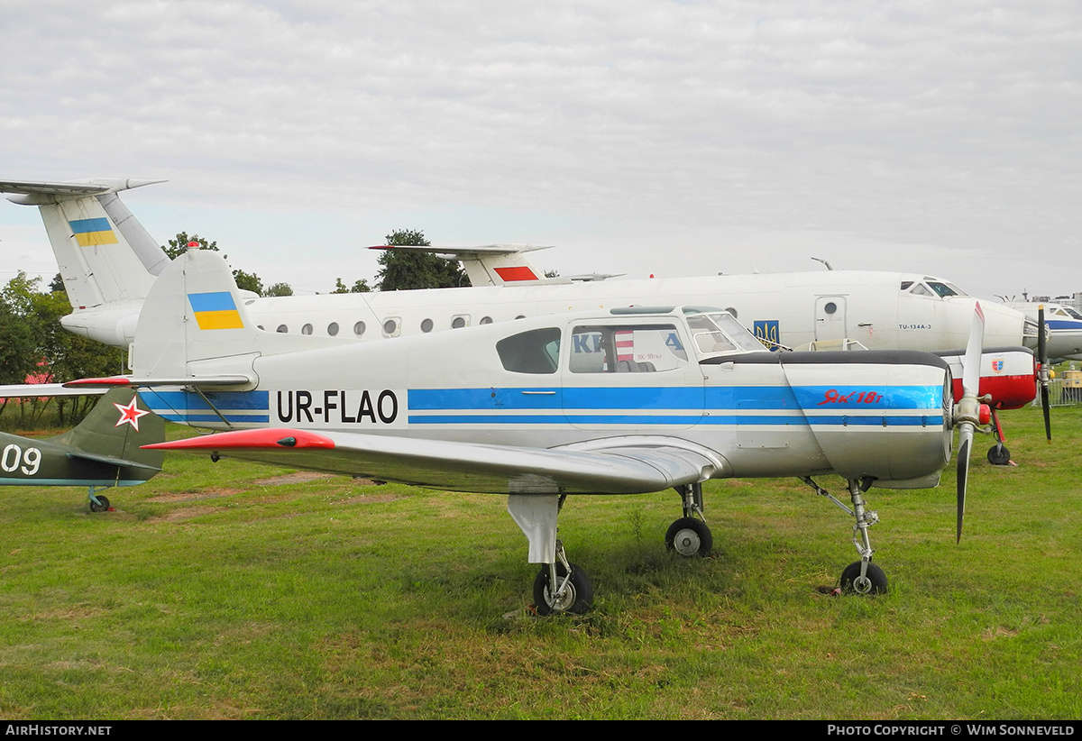 Aircraft Photo of UR-FLAO | Yakovlev Yak-18T | AirHistory.net #716101