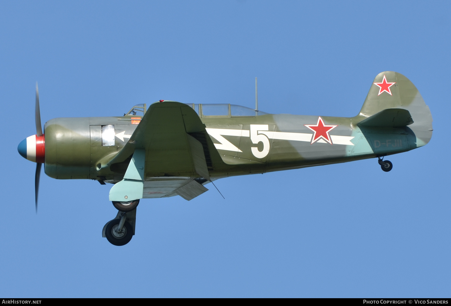 Aircraft Photo of D-FJII / 5 white | Yakovlev Yak-11 | Soviet Union - Air Force | AirHistory.net #716138