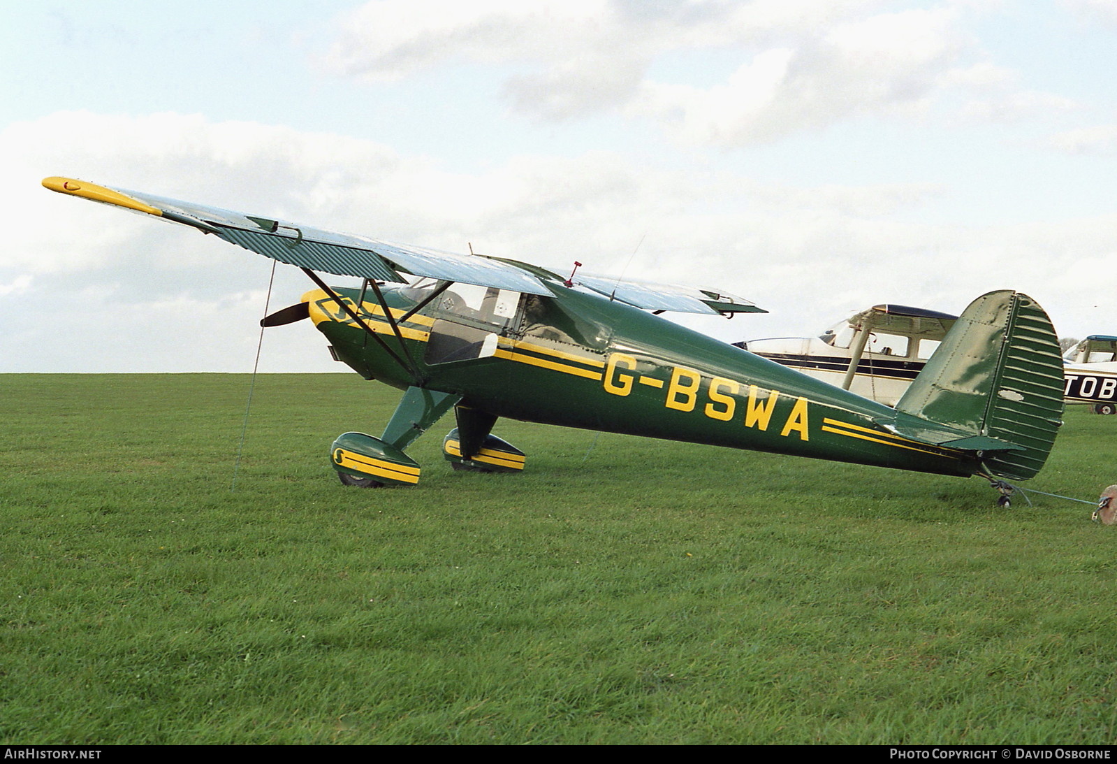 Aircraft Photo of G-BSWA | Luscombe 8A Silvaire | AirHistory.net #716140