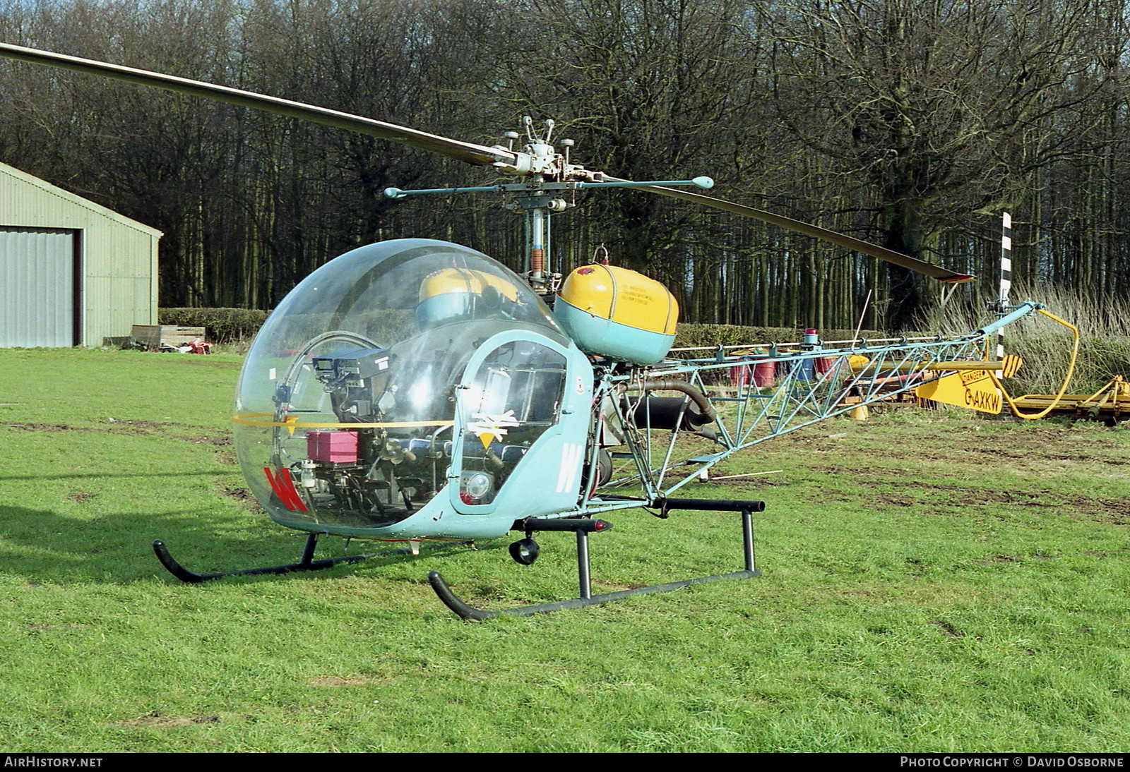 Aircraft Photo of G-AXKW | Westland-Bell 47G-4A | AirHistory.net #716147