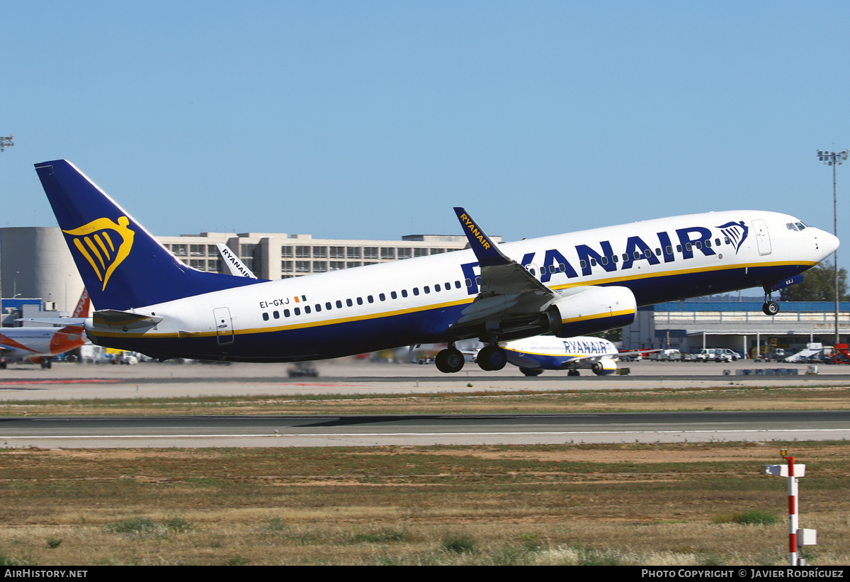 Aircraft Photo of EI-GXJ | Boeing 737-800 | Ryanair | AirHistory.net #716158