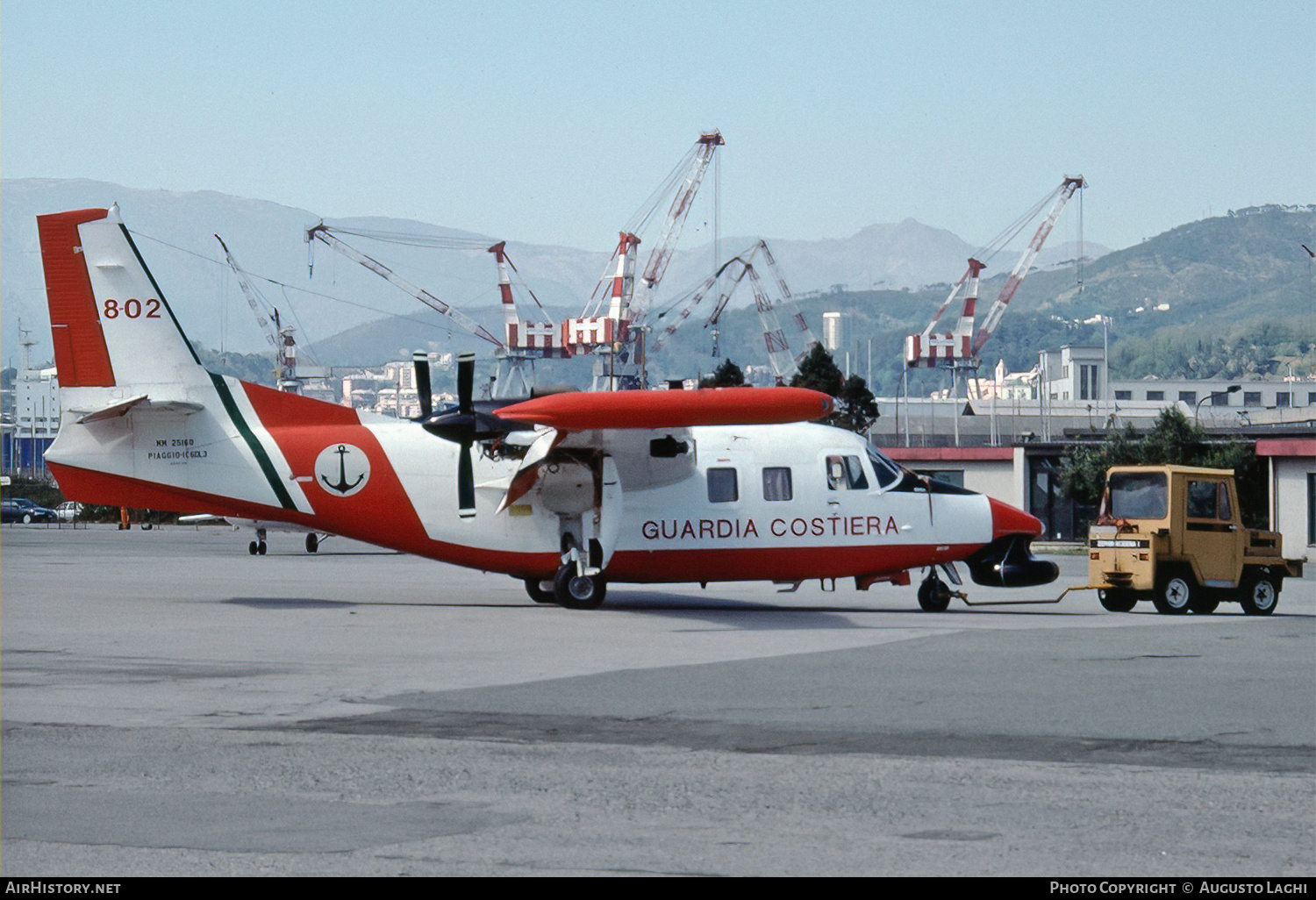 Aircraft Photo of MM25160 | Piaggio P-166DL-3 | Italy - Guardia Costiera | AirHistory.net #716183