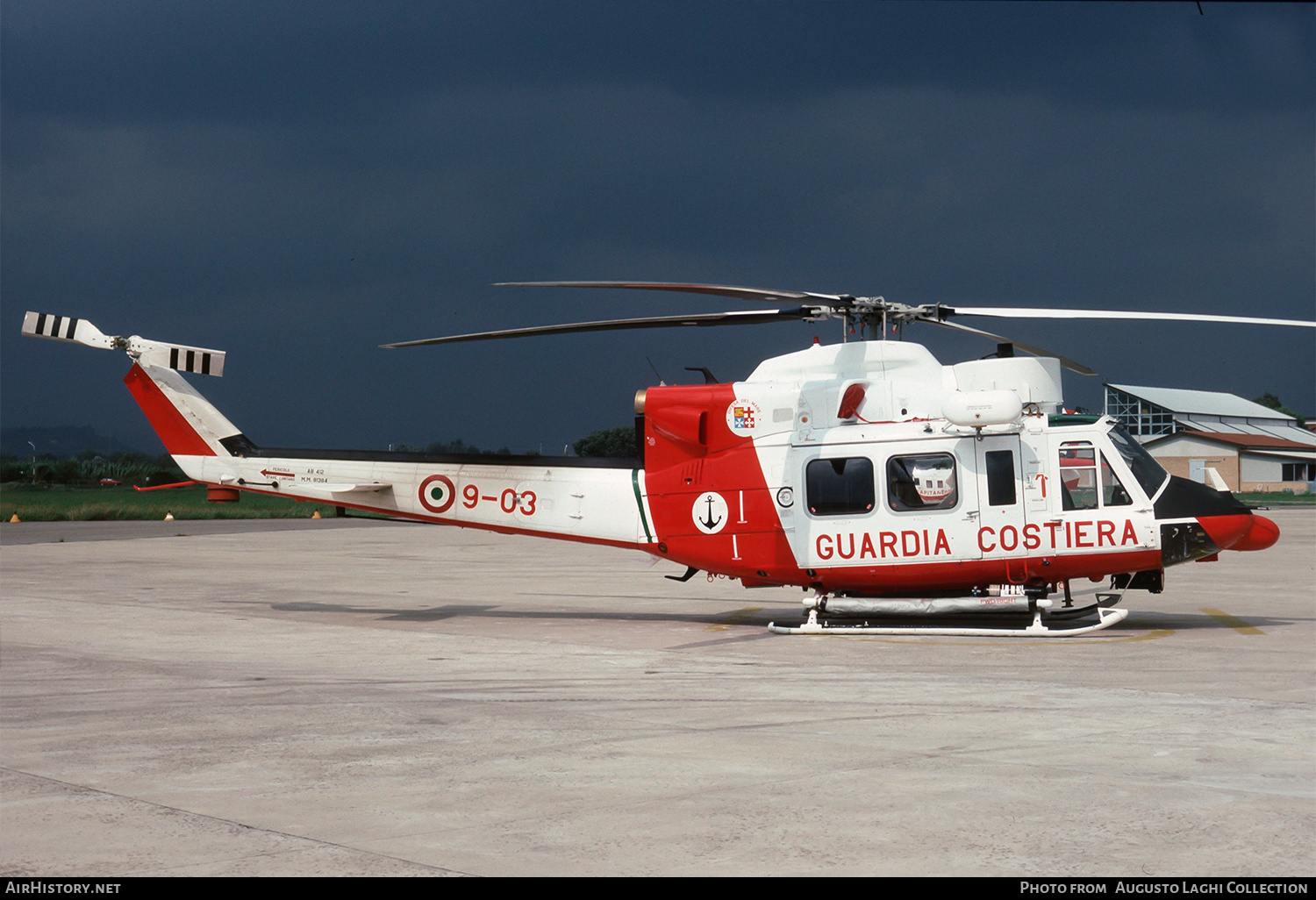 Aircraft Photo of MM81384 | Agusta AB-412SP Grifone | Italy - Guardia Costiera | AirHistory.net #716218