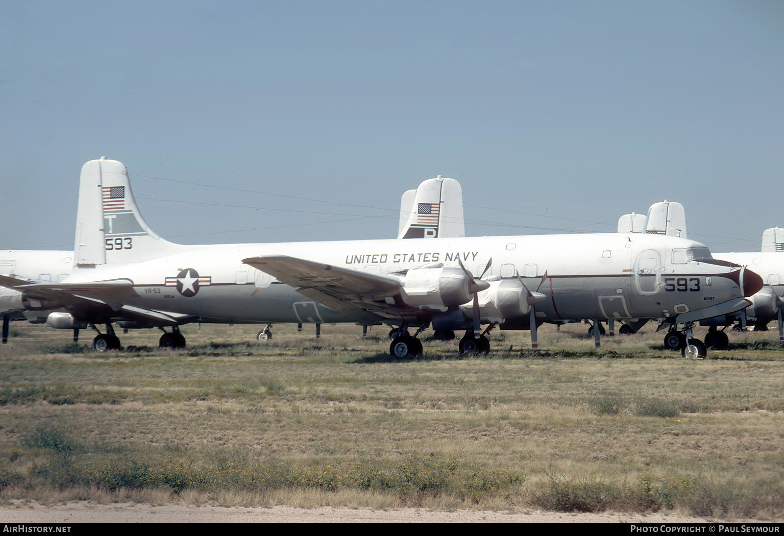 Aircraft Photo of 131593 | Douglas C-118B Liftmaster | USA - Navy | AirHistory.net #716226