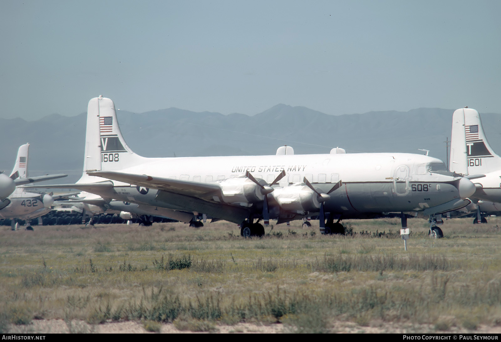 Aircraft Photo of 131608 | Douglas C-118B Liftmaster | USA - Navy | AirHistory.net #716241