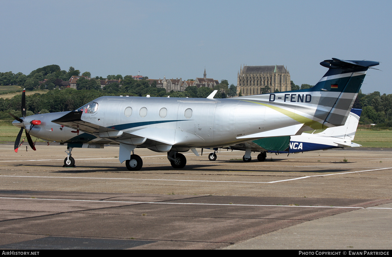 Aircraft Photo of D-FEND | Pilatus PC-12/47E | AirHistory.net #716246