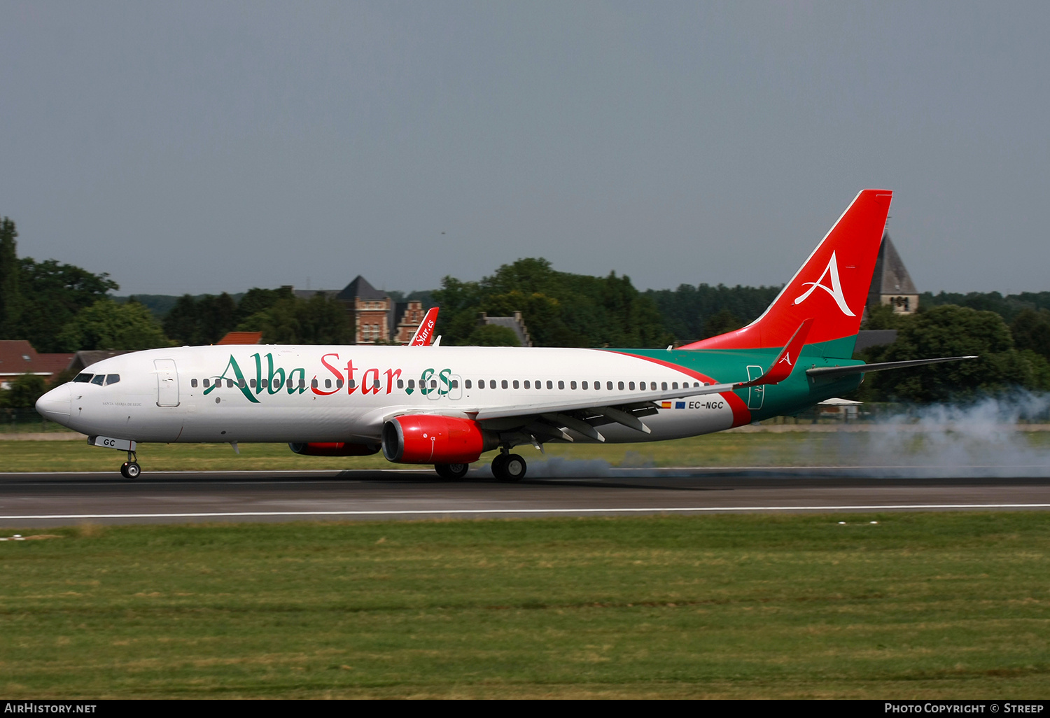 Aircraft Photo of EC-NGC | Boeing 737-809 | AlbaStar | AirHistory.net #716264