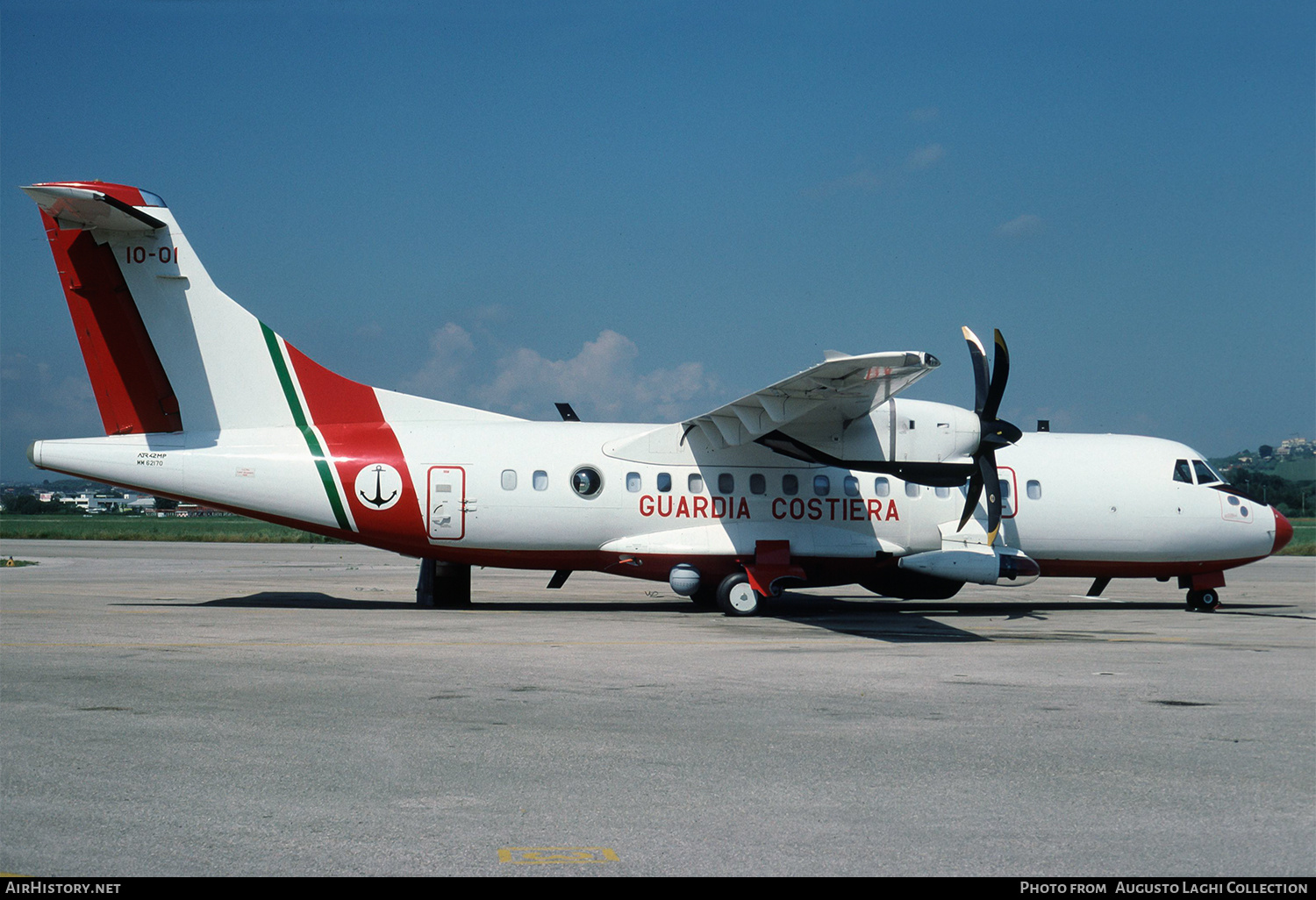 Aircraft Photo of MM62170 | ATR ATR-42-400MP Surveyor | Italy - Guardia Costiera | AirHistory.net #716277